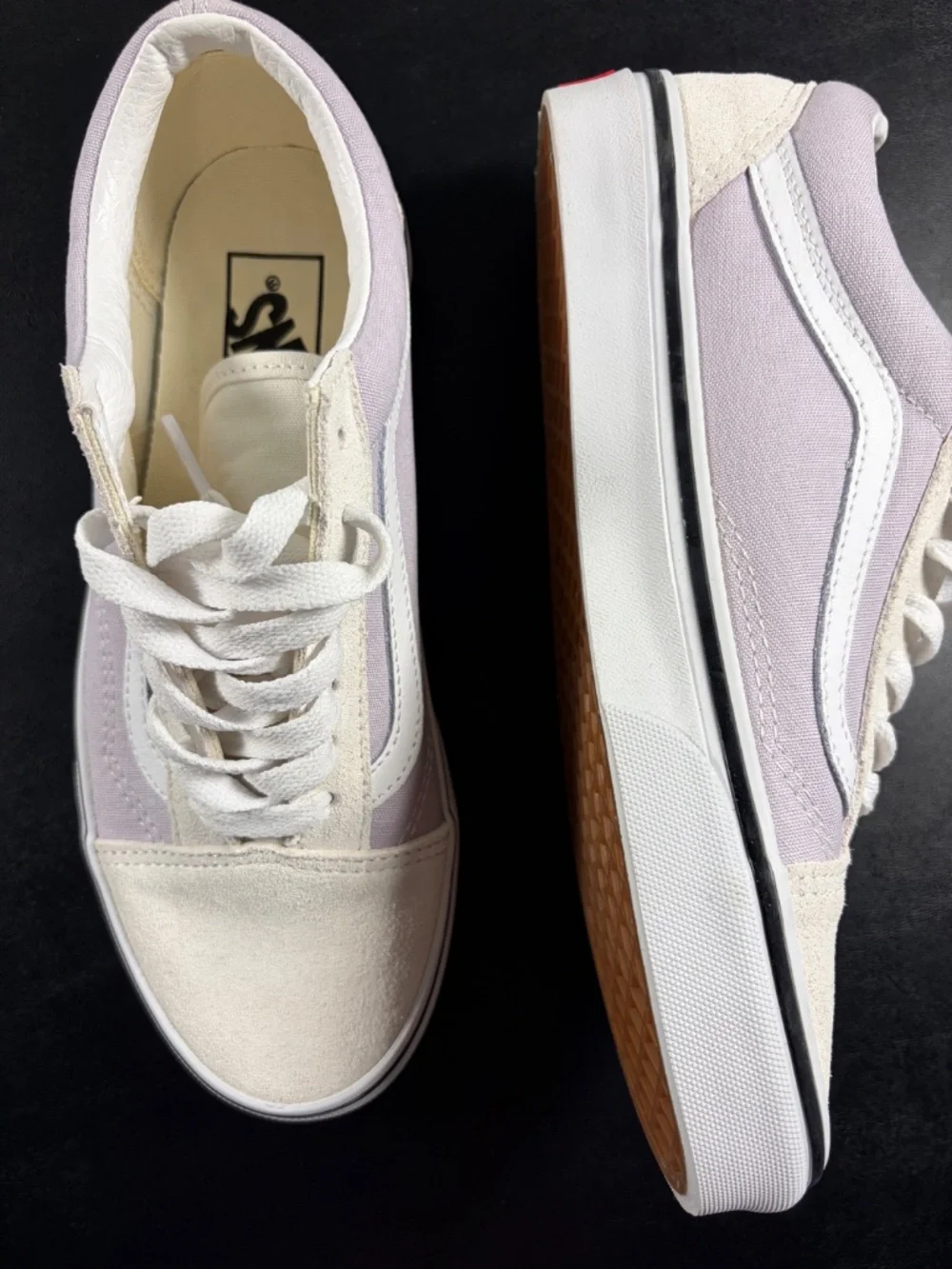 Vans Old Skool 2-Tone Lilac Mist Sneakers Women’s Size 7